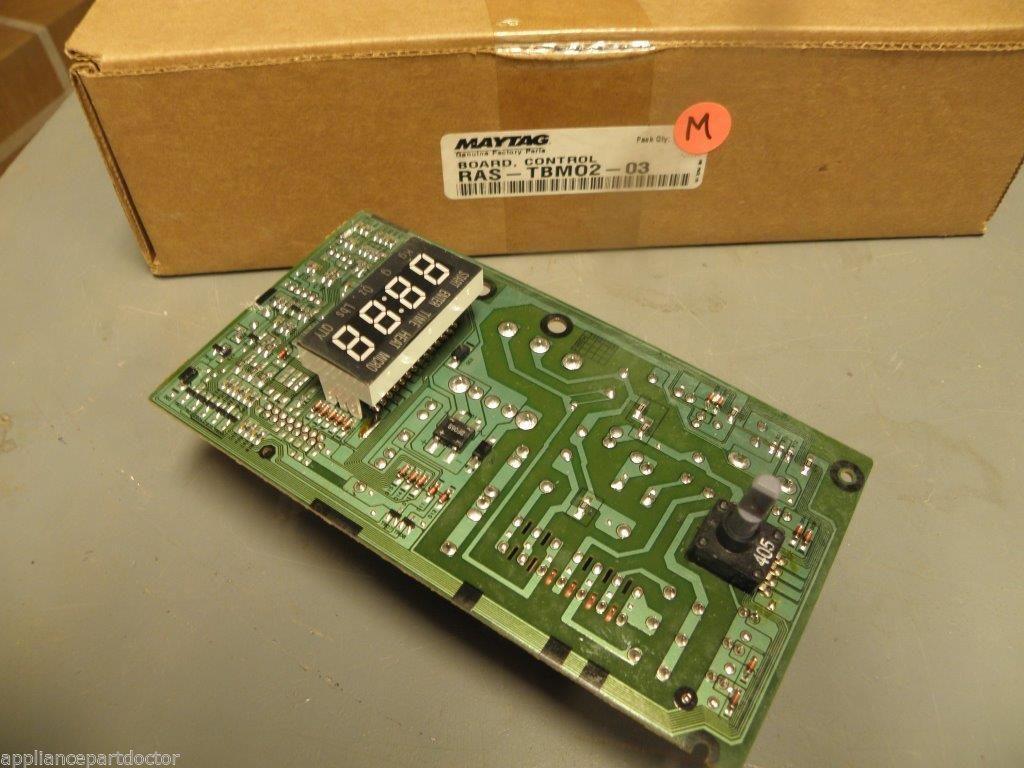 Amana Microwave RAS-TBMO2-03 Control Board NEW IN BOX Amana Microwave RAS-TBMO2-03 Control Board NEW IN BOX